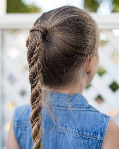 Unique Easy Hairstyles For School Girl Medium Hair With Simple Style