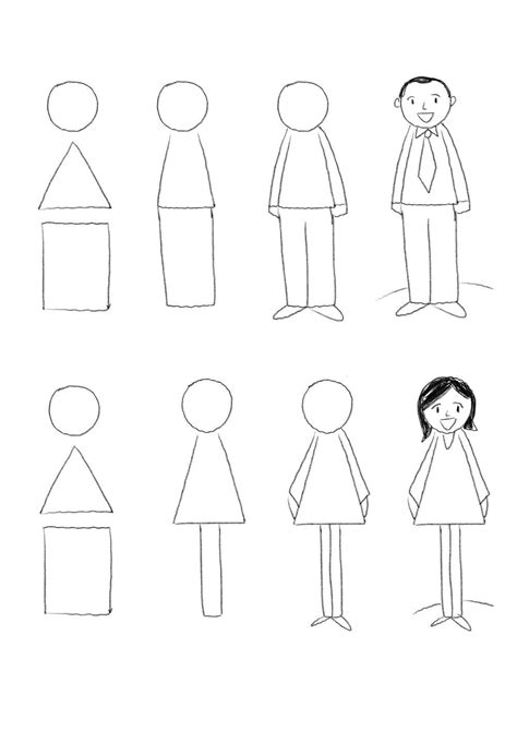 How to Draw a Man for Beginner