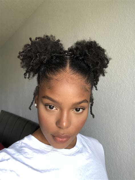 40 Easy Rubber Band Hairstyles on Natural Hair Worth Trying Coils and Glory Medium hair