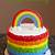 easy rainbow birthday cake ideas