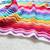 easy rainbow crochet blanket pattern