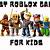 easy roblox games for 5 year olds
