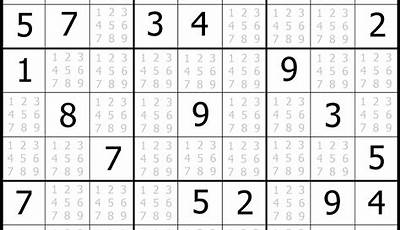 Easy Sudoku Puzzles Printable