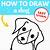 easy to draw dog step by step