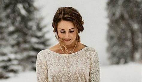 Easy Winter Wedding Dress