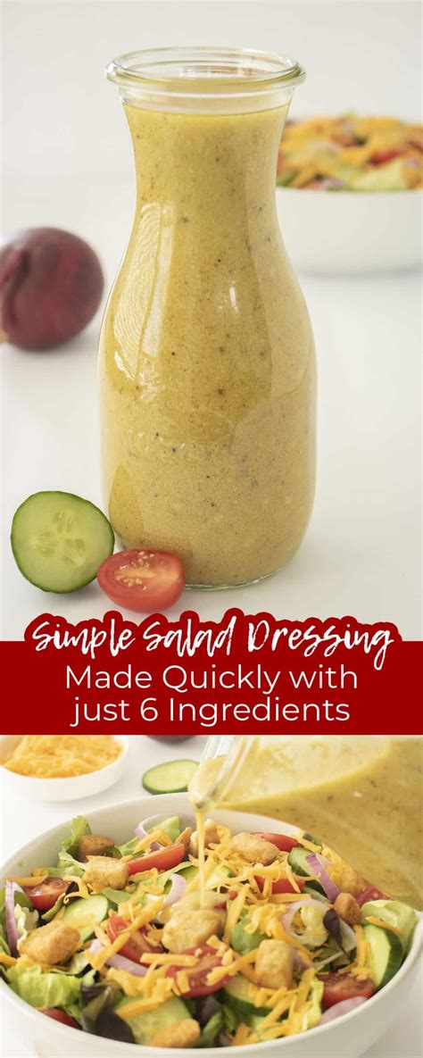 Easy At Home Dressing