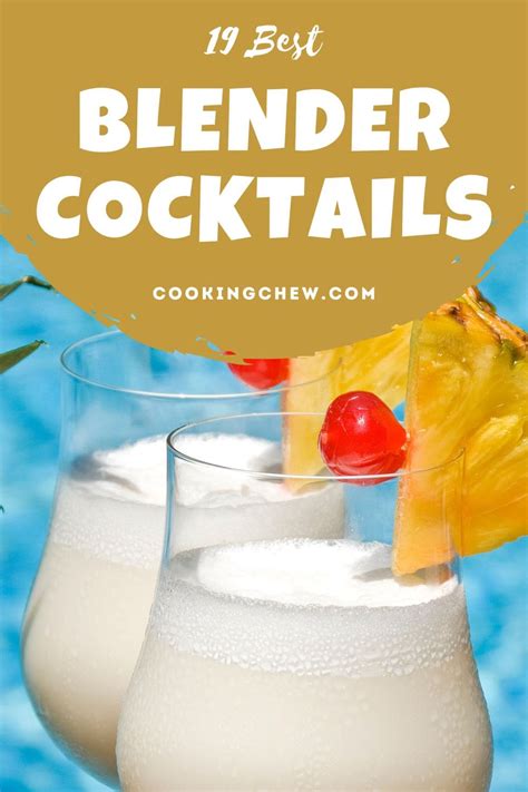 Easy Blender Mixed Drink