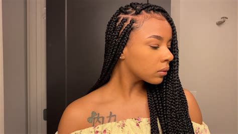 Free Easy Box Braids To Do On Yourself For Short Hair