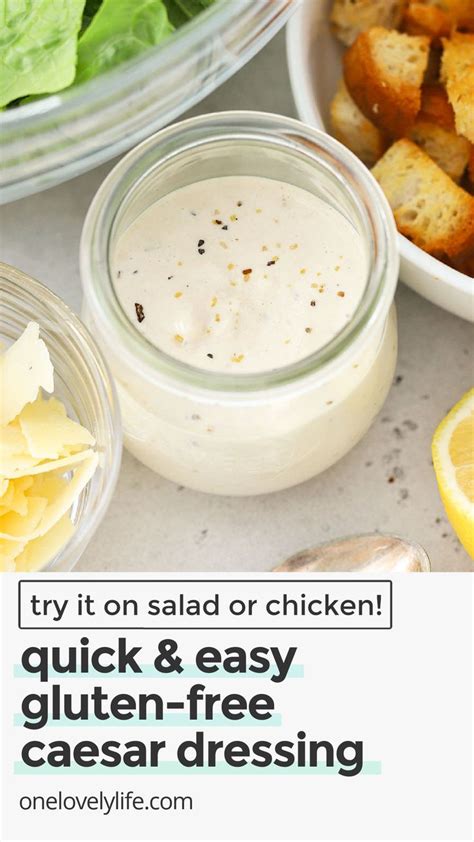 Easy Caesar Dressing No Egg No Anchovy