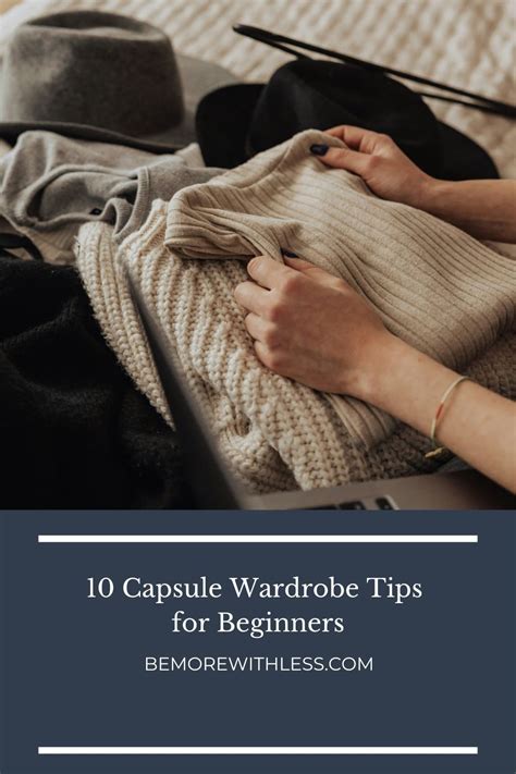 Easy Capsule Wardrobe Tips For Beginners