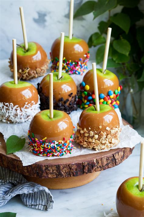 Easy Caramel Candy Apples