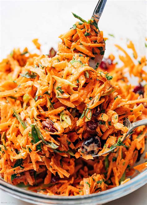 easy carrot salad recipes cold