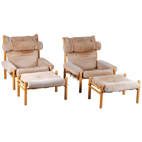 Easy Chairs With Ottomans