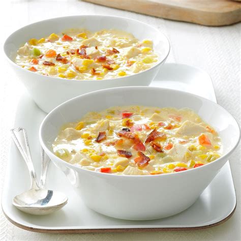 Cheesy Chicken Corn Chowder Recipe It Is a Keeper