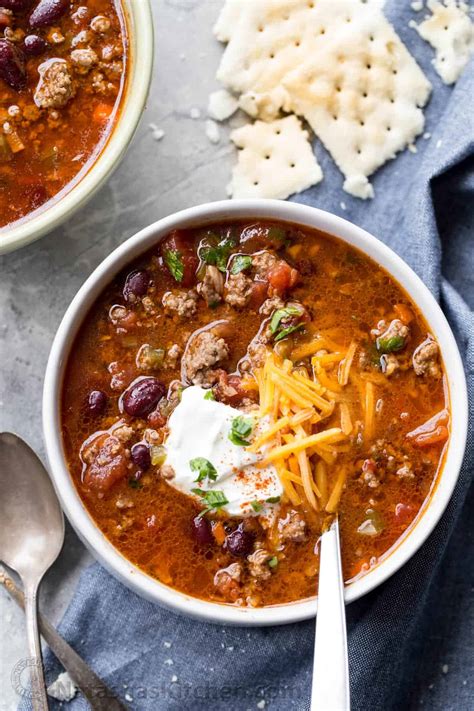 easy chili recipes with ground beef pork