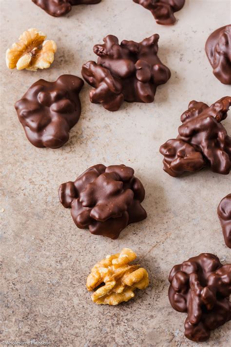 Easy Chocolate Nut Clusters