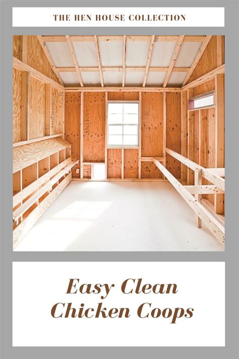 Easy Clean Chicken Coops