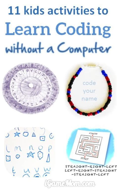 Easy Coding Activities Without Computer Printable