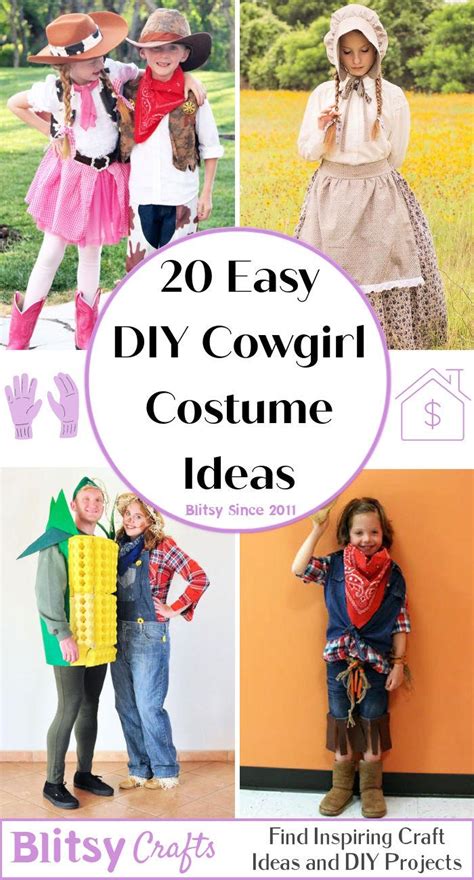easy cowgirl costume ideas