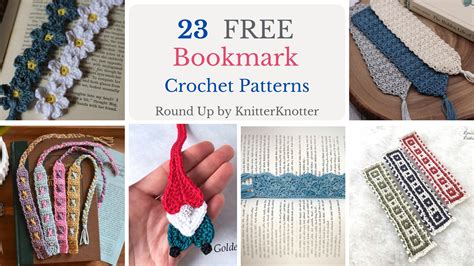 Easy Crochet Bookmark Patterns