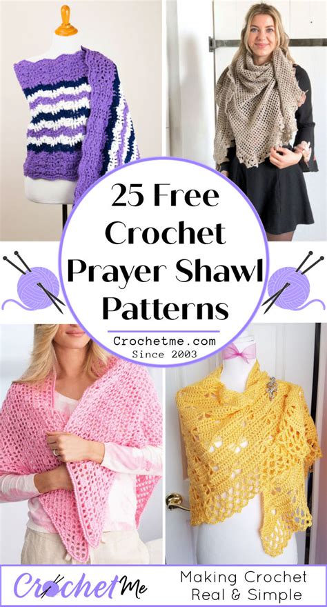 Easy Crochet Patterns For Prayer Shawls