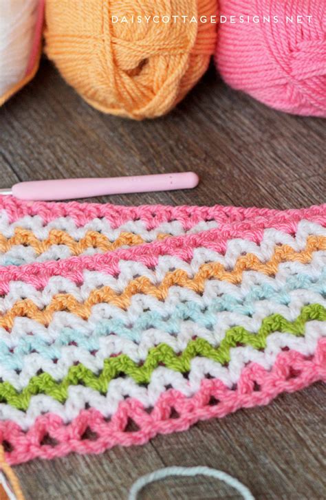 Easy Crochet Patterns V Stitch