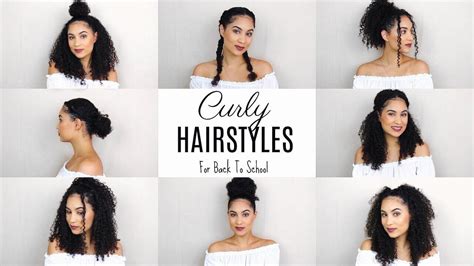 This Easy Curly Hairstyles For School For Hair Ideas