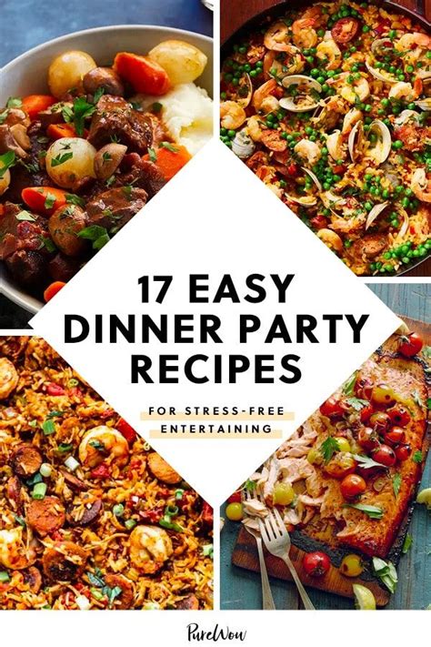 Easy Dinner Entertaining Ideas