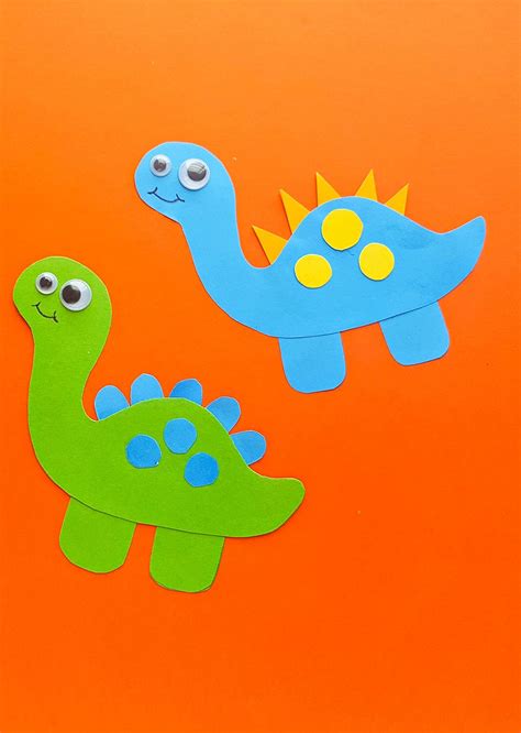 easy dinosaur craft for preschoolers
