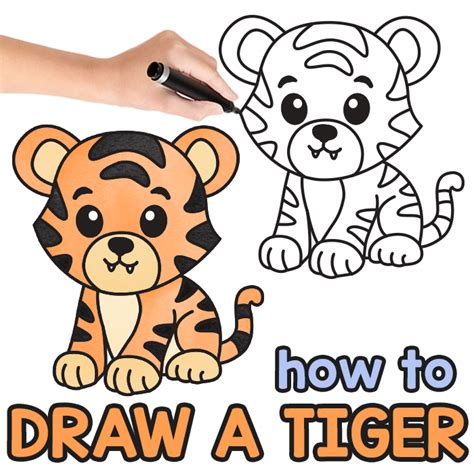 Tiger Drawing Easy at GetDrawings Free download