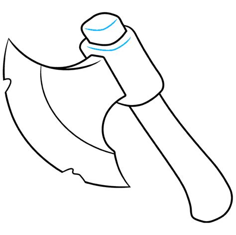 Easy Drawing Of An Axe