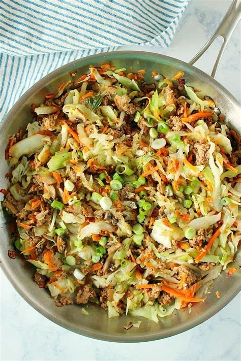 easy egg roll recipe using coleslaw mix