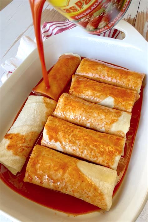 Easy Enchiladas Using Frozen Burritos
