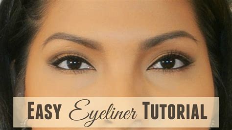 Easy Eyeliner Tutorial Beginner