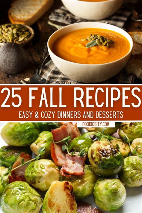 Easy Fall Recipes A Little Craft In Your Day