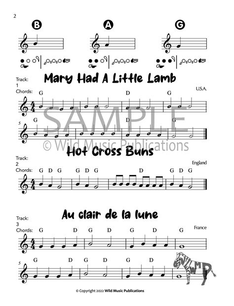 Easy Flute Songs Notes