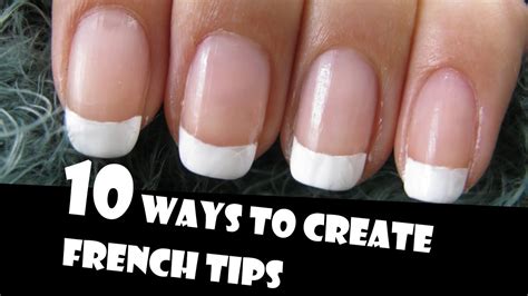 Easy French Manicure Tips