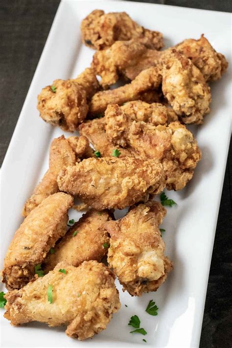 Easy Fried Chicken Wings