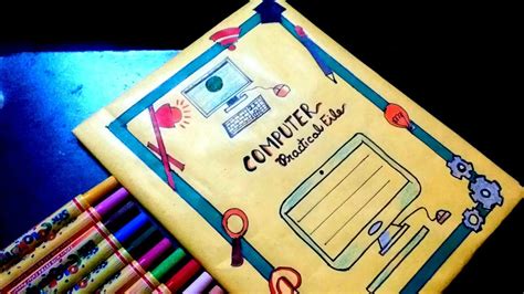 Easy Front Page Design For Computer Project