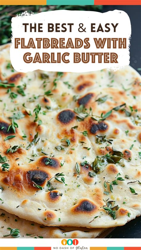 Easy Garlic Flatbreads