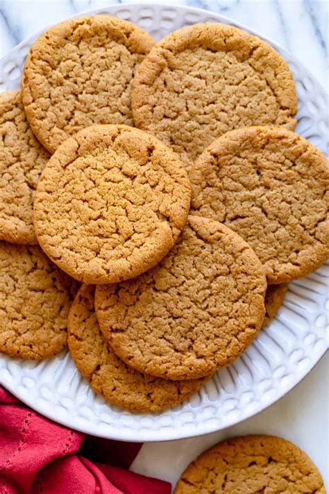 easy ginger snap cookies
