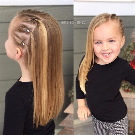 The Easy Hairstyles For 4 Year Olds With Simple Style