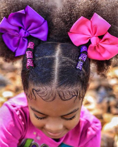  79 Gorgeous Easy Hairstyles For Black Kids Girls With Simple Style