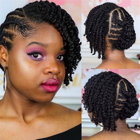 Stunning Easy Hairstyles For Natural Kinky Hair For Short Hair
