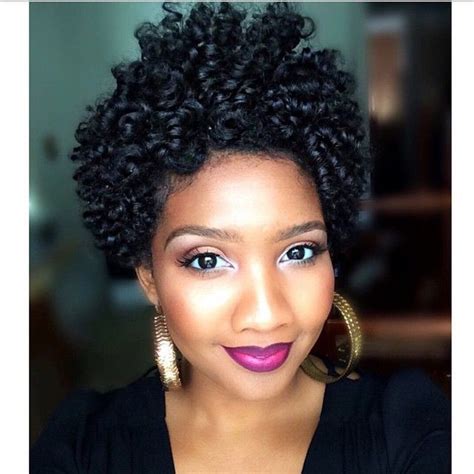 This Easy Hairstyles For Naturally Curly Hair Black Girl Short Hair With Simple Style