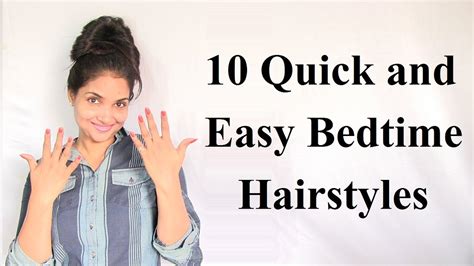 Free Easy Hairstyles To Do For Bed For New Style