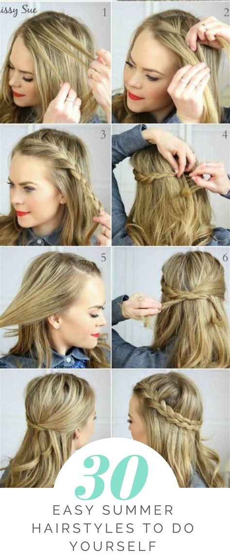 79 Stylish And Chic Easy Hairstyles To Do Yourself For Beginners Trend This Years