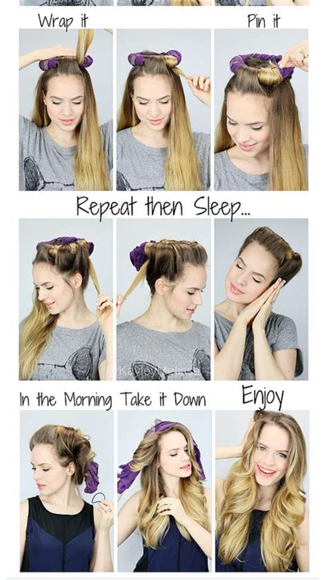 Stunning Easy Hairstyles To Go To Bed In For Hair Ideas
