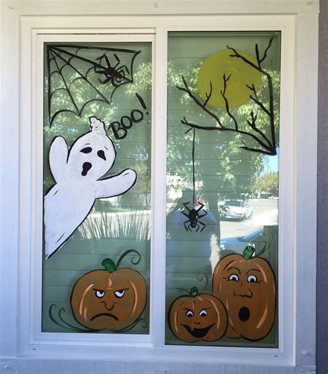 Easy Halloween Window Ideas