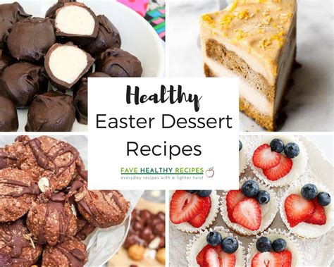 easy healthy easter desserts